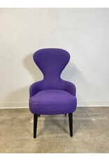 Tom Dixon Wing Back Purple Dining Chairs