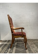 Vintage Carved Dining Arm Chair