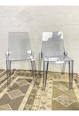 Crate&Barrel Mist Acrylic Chair