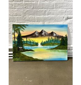 Mountain of the Sun, oil on canvas