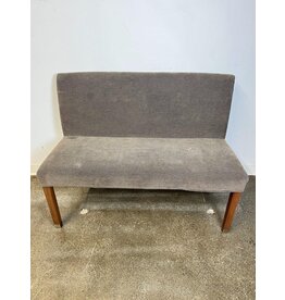 Flexform Dining Banquette in Soft Tweed Upholstery