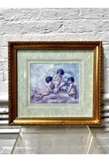 Cupids on a Cloud, framed print