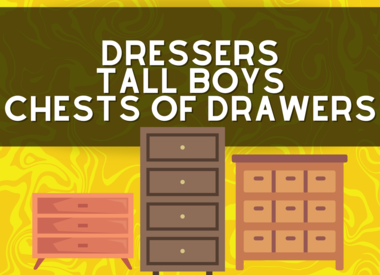 Dresser/Tall Boy/Chest of Drawers