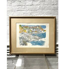 Harbor Homes, framed print