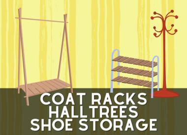 Coat Rack/Hall Tree/Shoe Storage