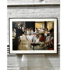 Ecole de Danse by Edgar Degas framed poster