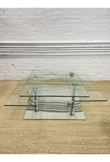 Modani Fuji Glass Modern Table
