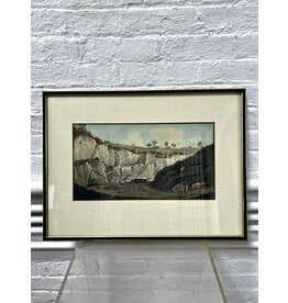 Excavations...by Pietro Fabris framed print