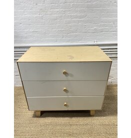 Oeuf Merlin 3-Drawer Dresser, Birch with Sparrow Base