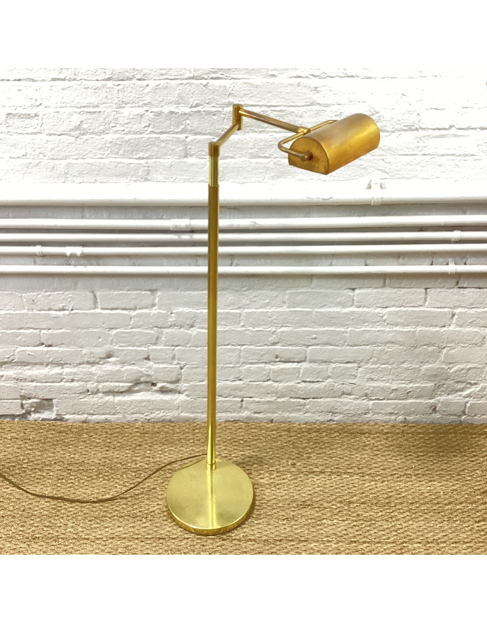 Brass Dimmable LED Floor Lamp