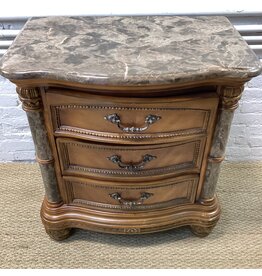 Ashley Furniture Marble Top Nightstand