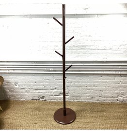 Slim Solid Wood Coat Rack