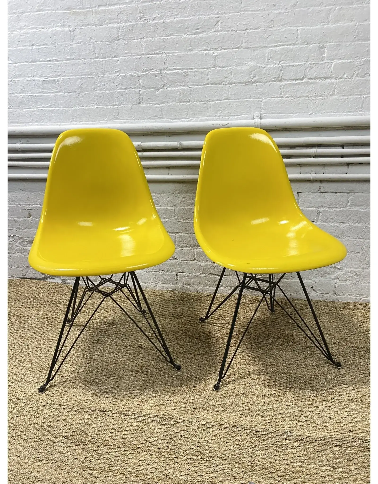 BK Modernica Eiffel Case Study Chair in Sunflower Yellow