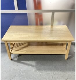 Mission Style Wooden Coffee Table