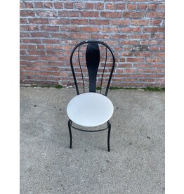 Single White Seat Dining Chair
