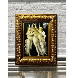 The Three Graces from La Primavera (Spring) by Sandro Botticelli, framed print