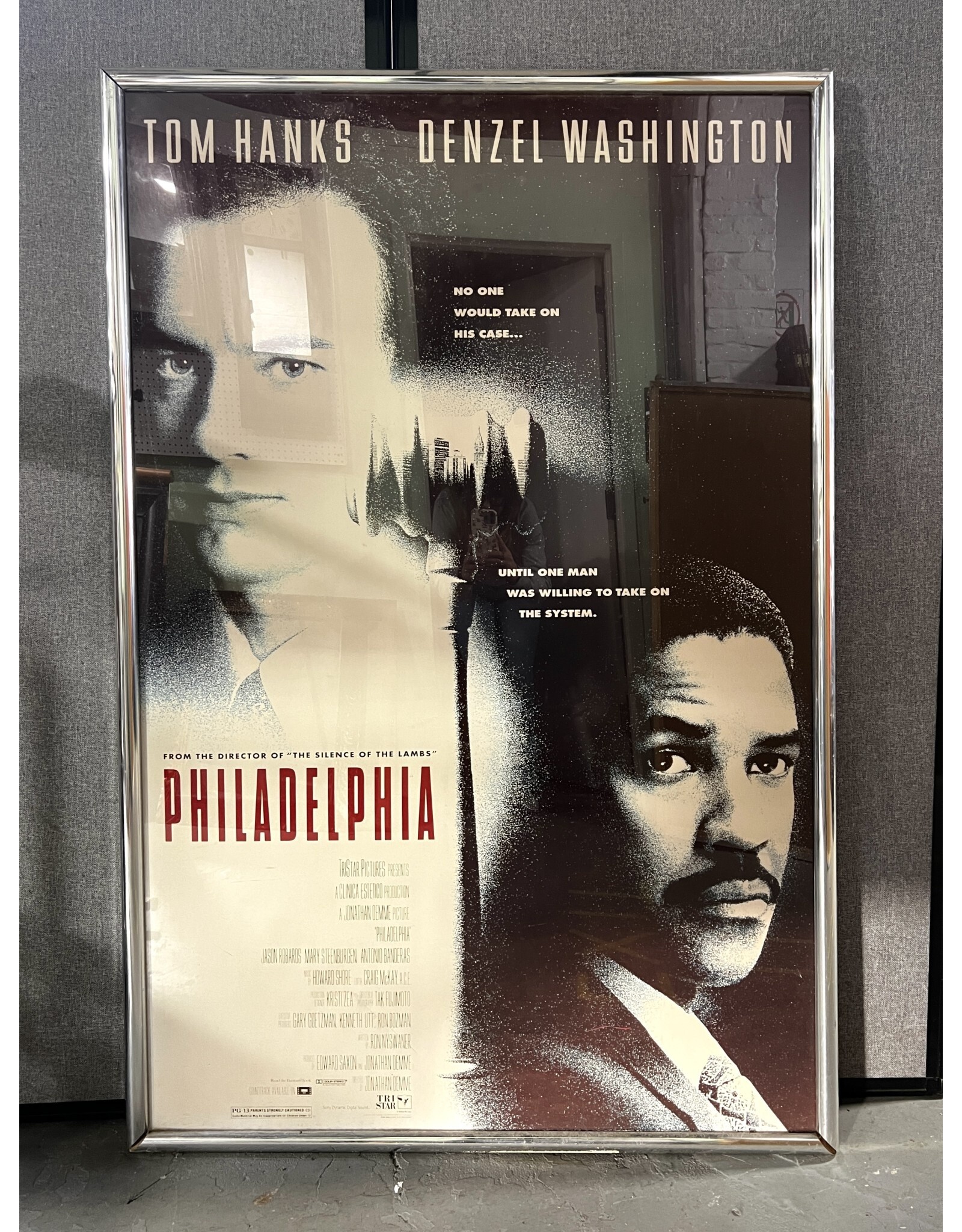 Philadelphia, framed movie poster