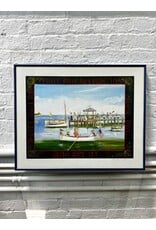 Don't Wait for Your Ship to Come in, framed print, sgnd Elizabeth Mumford, 690/700