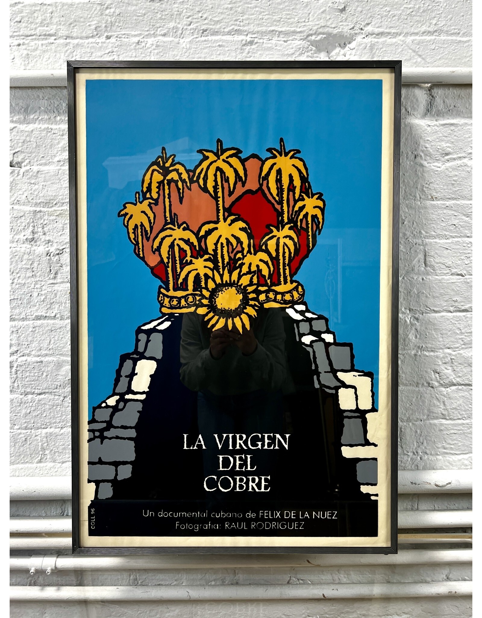 La Virgen Del Cobre, framed silkscreen print