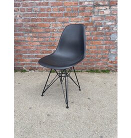 Eames Inspired Shell Dining Chairs in Black