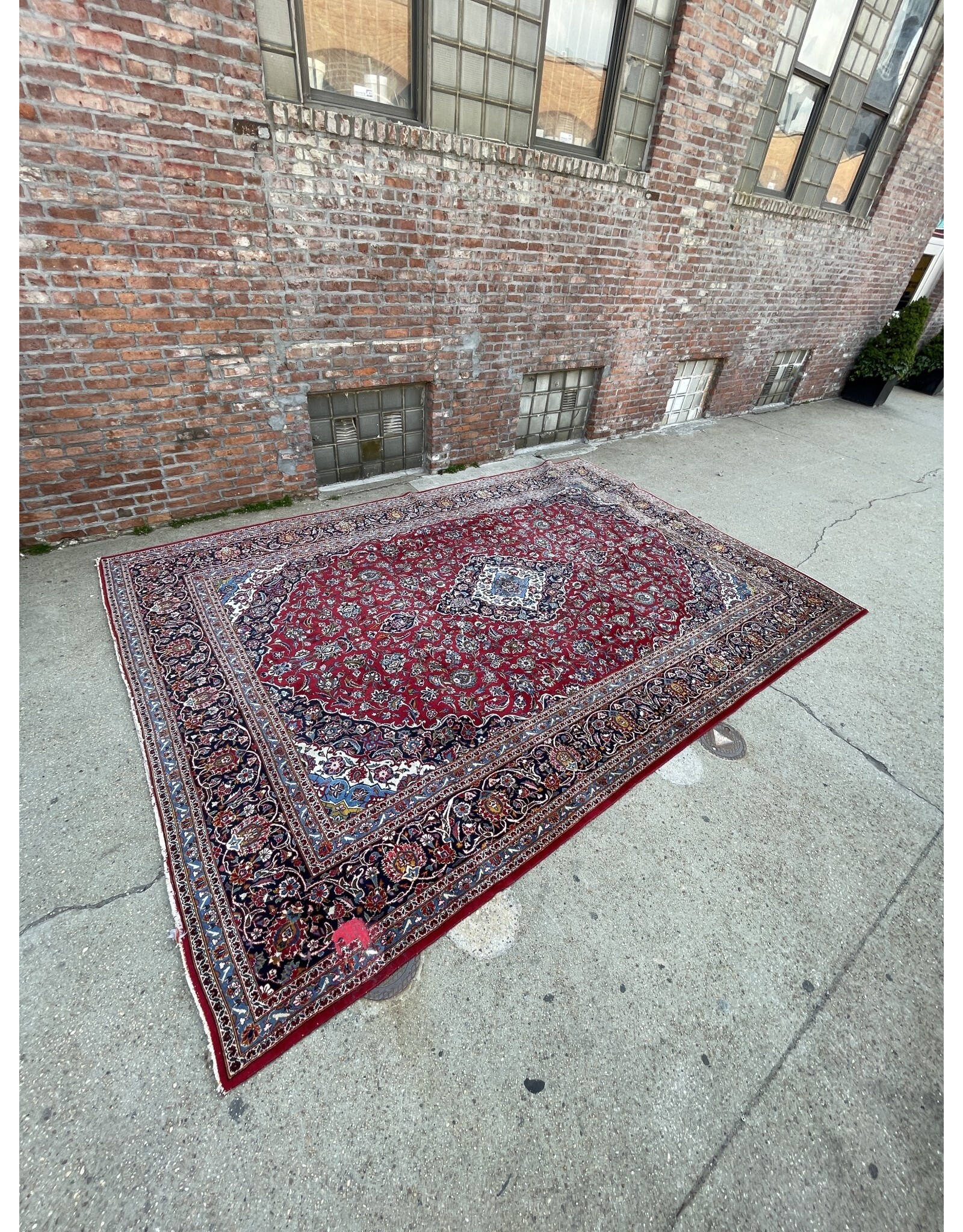 Persian Mashad Hand Knotted Area Rug