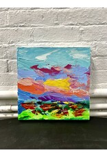 Autumn Sky, oil on canvas, sgnd D.K. 2020