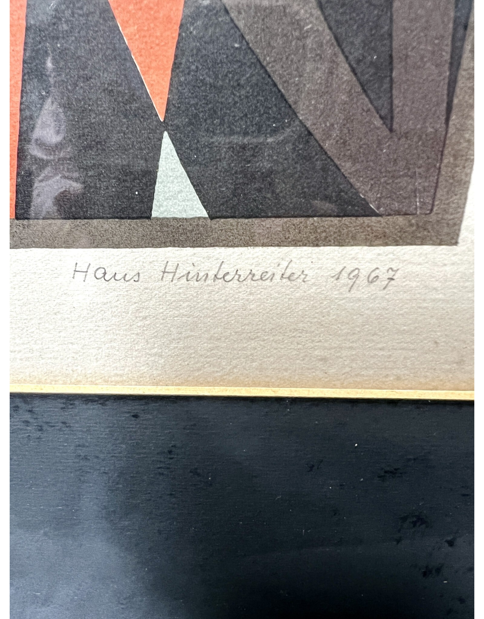 Pair of Framed Etchings by Hans Hinterriter