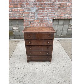 5 Drawer Small Wooden Dresser