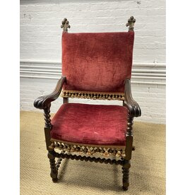 Continental Baroque Style Armchair