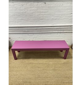Modern Low Purple Console Table