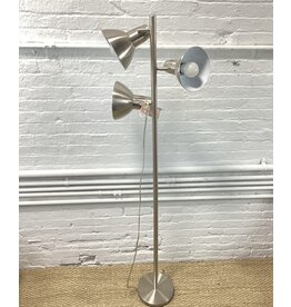 Lowes Allen Roth Brushed Nickel Floor Lamp