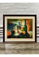 Still Life, framed lithograph, sgnd LUZ, 313/378