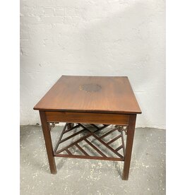 Vintage Style Wood Side Table