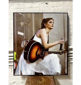 Framed dye sublimation print of Daya at Pride in the Park Chicago