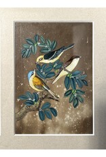 Framed Bird Triptych