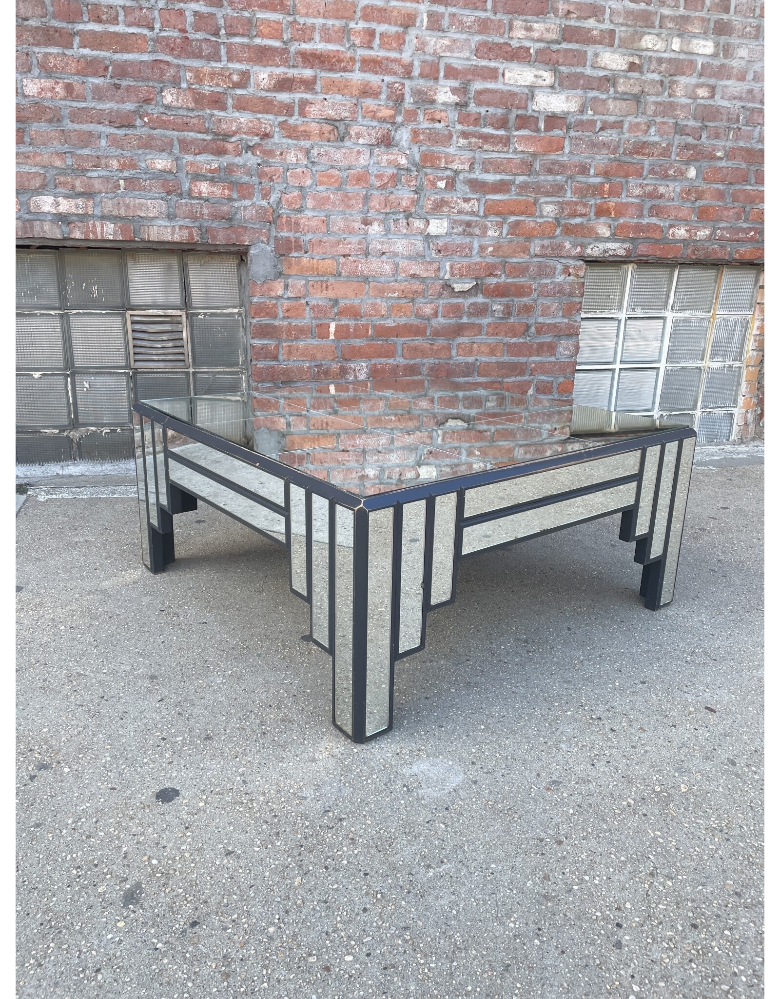 Art Deco Mirror Coffee Table