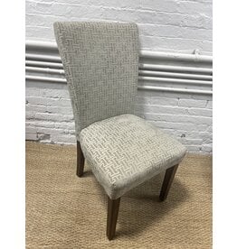 Print Parsons Grey Cushioned Dining Chairs