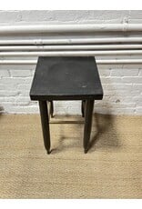 Wooden Stool with Tapered Legs