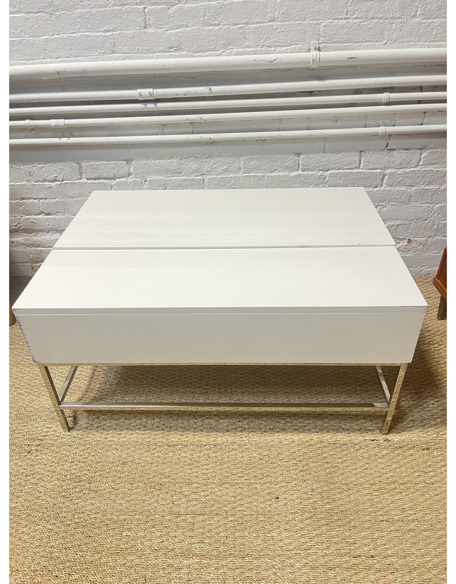 West Elm Lacquer Storage Coffee Table