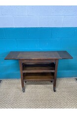 *Vintage Style Drop Leaf Bar/Kitchen Cart