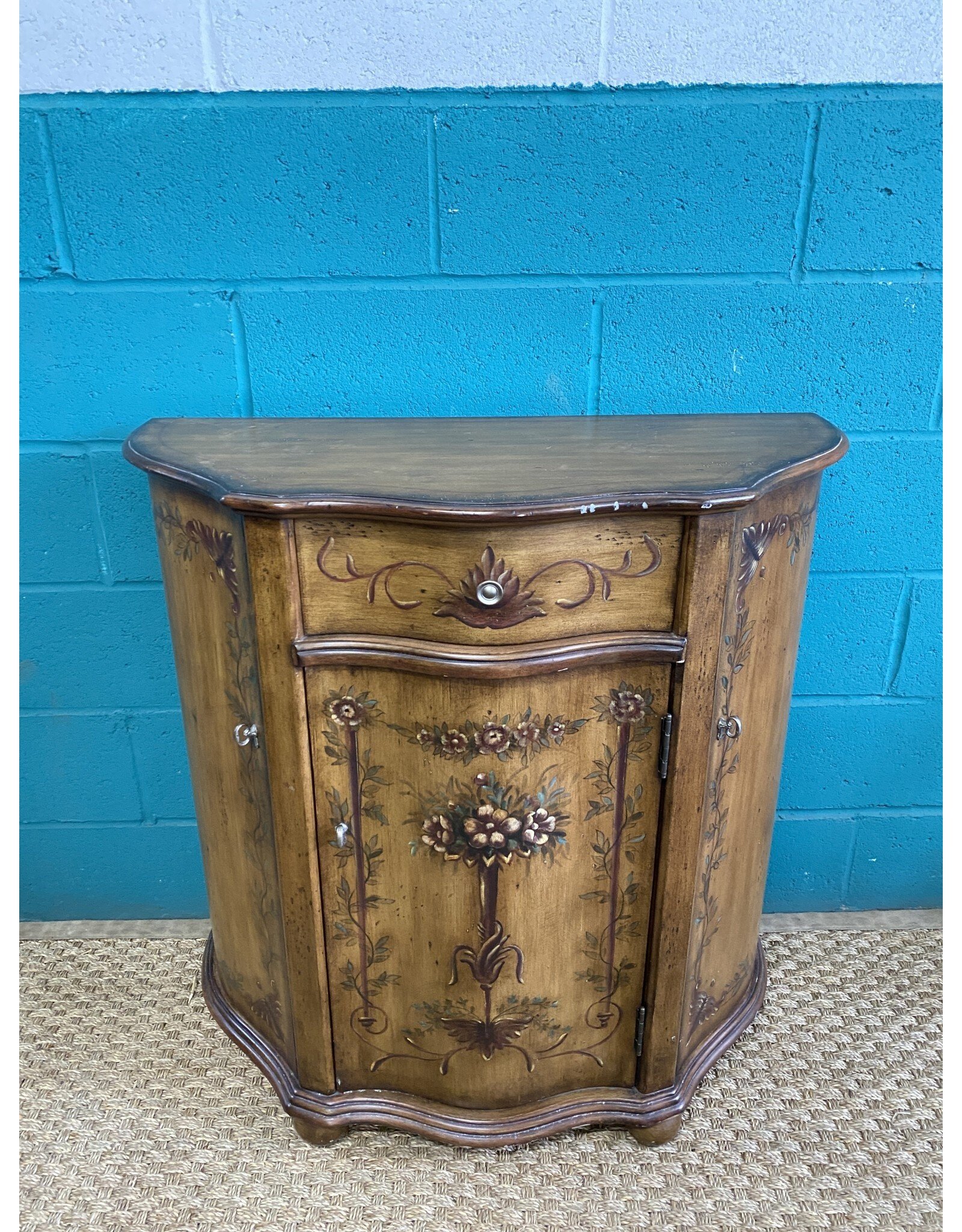 Hand Painted Sideboard/Cabinet