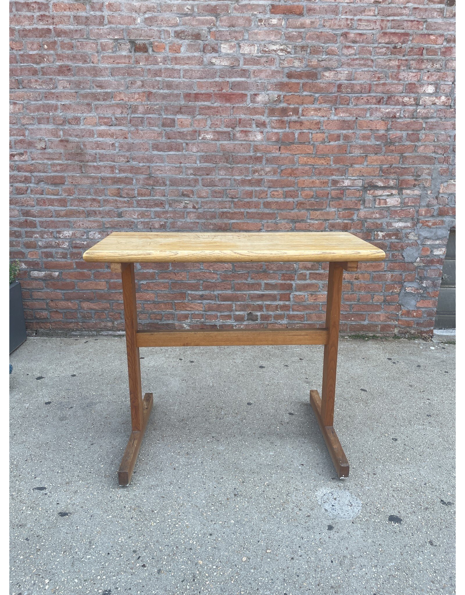 Reclaimed Butcher Block Table