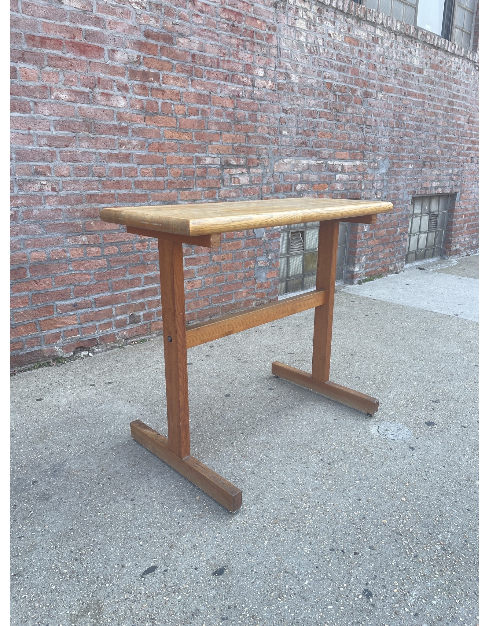 Reclaimed Butcher Block Table