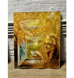 The Will, oil on canvas, sgnd A. Makhov