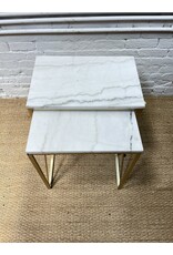 Marble Top Nesting Tables