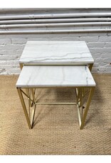 Marble Top Nesting Tables