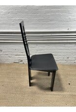 Pietro Costantini Style Black Piano Lacquer Dining Chair