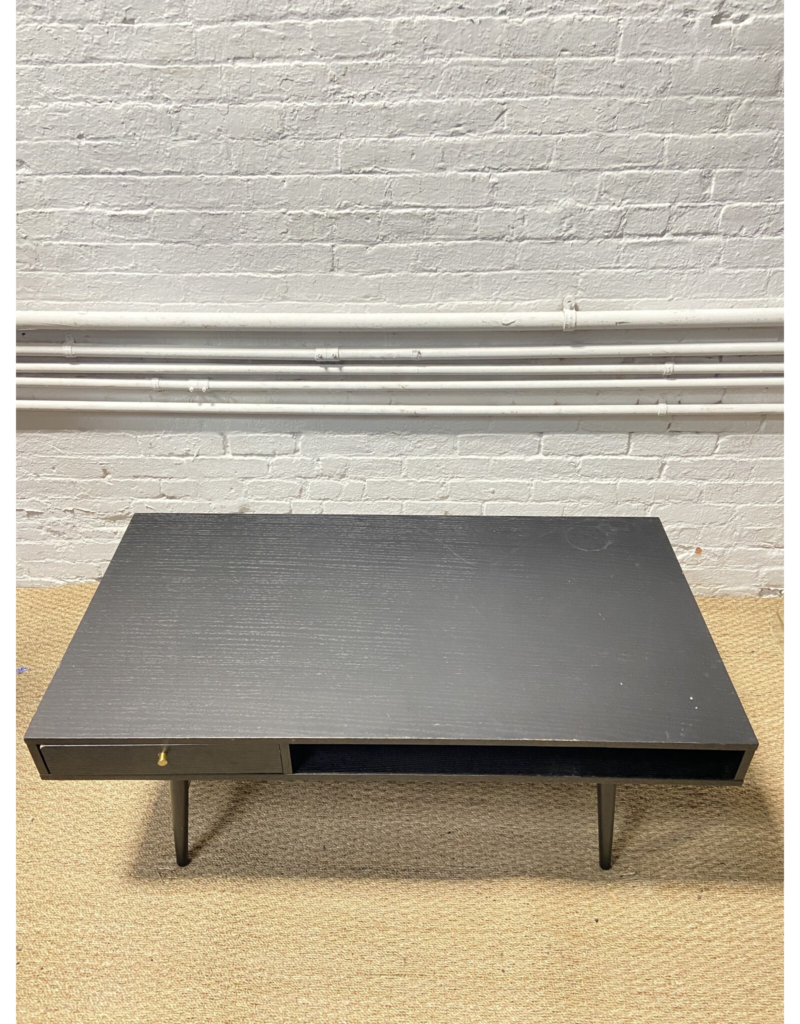 Modern Black & Gold Coffee Table