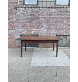 Directoire French Farm Table with 2 Drawer