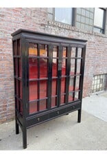 Black Elmwood Oriental Bookcase